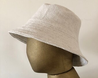 Off White Bucket Hat - Etsy