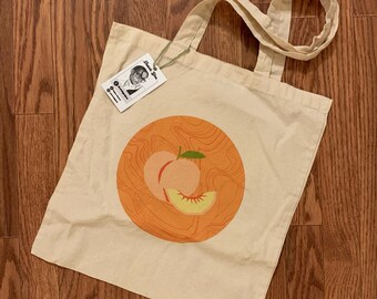 Peach tote