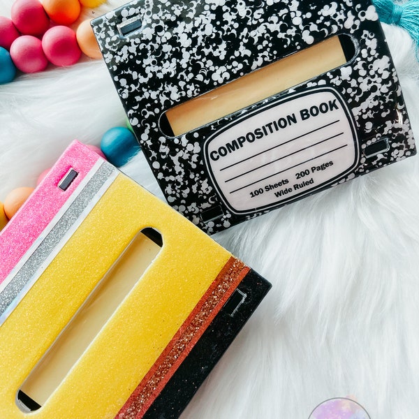 Teacher Appreciation Gift for her| Teacher Pencil Eraser|Sticky Note Dispenser |Back to School Gift Ideas|Gift for Teacher|Office Supply