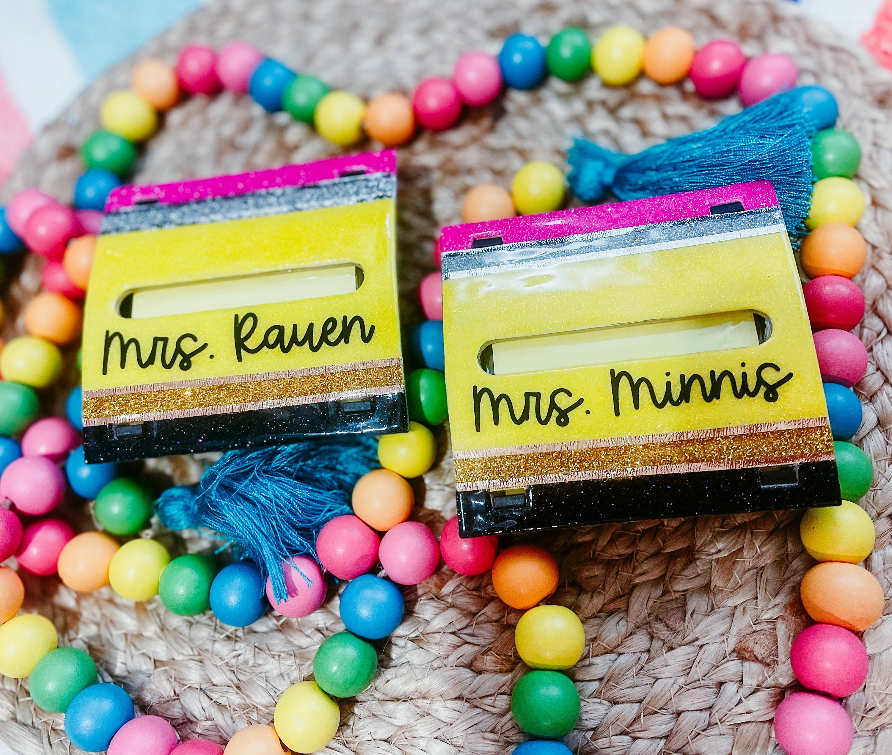 Custom Teacher Pencil Erasers