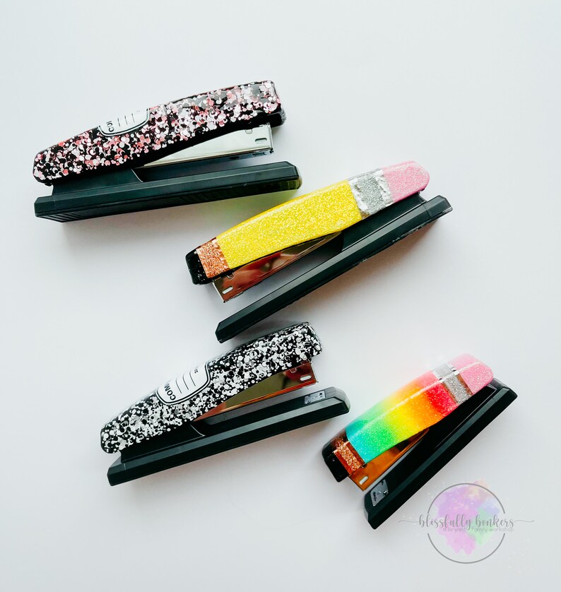 glitter stapler
