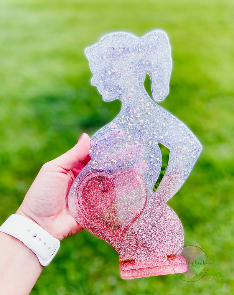 Pregnancy Ultrasound Photo Frame Resin Baby Shower Gift Etsy