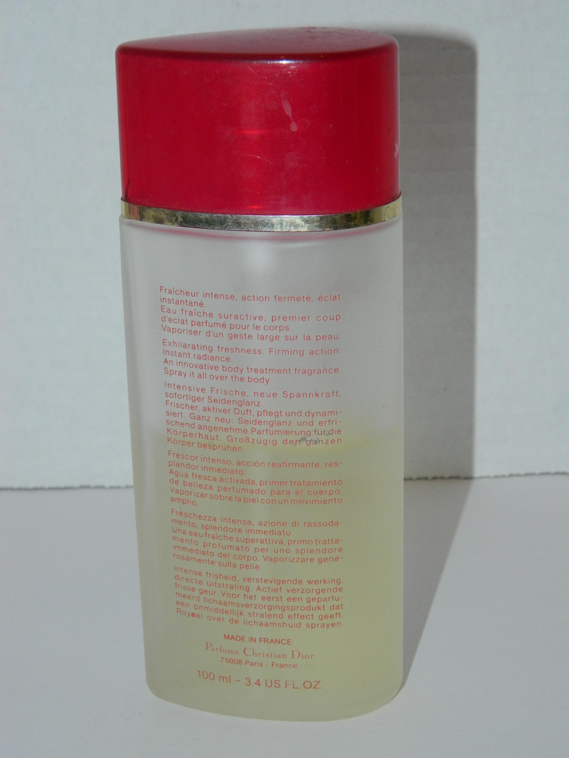 Dior eau svelte body treatment spray hot sale
