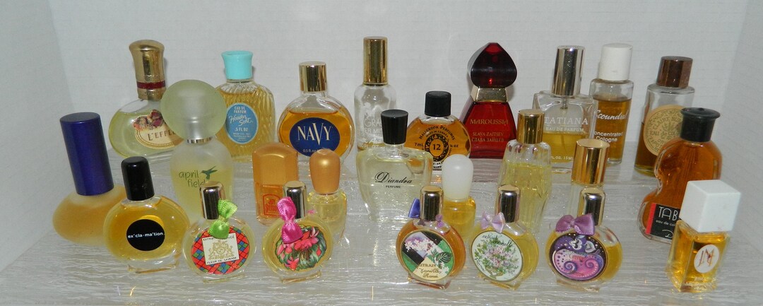 Perfumes Of The 70's Bottles Perfumes Of The 70s And 80s