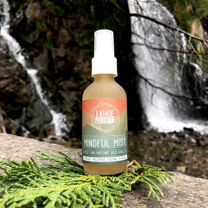 Mindful Mist, Herbal Remedy, Face Toner, Aromatherapy, Face & Body Spray, Botanical Spritzer, Meditation, Yoga, Breathwork, Cedar Hydrosol