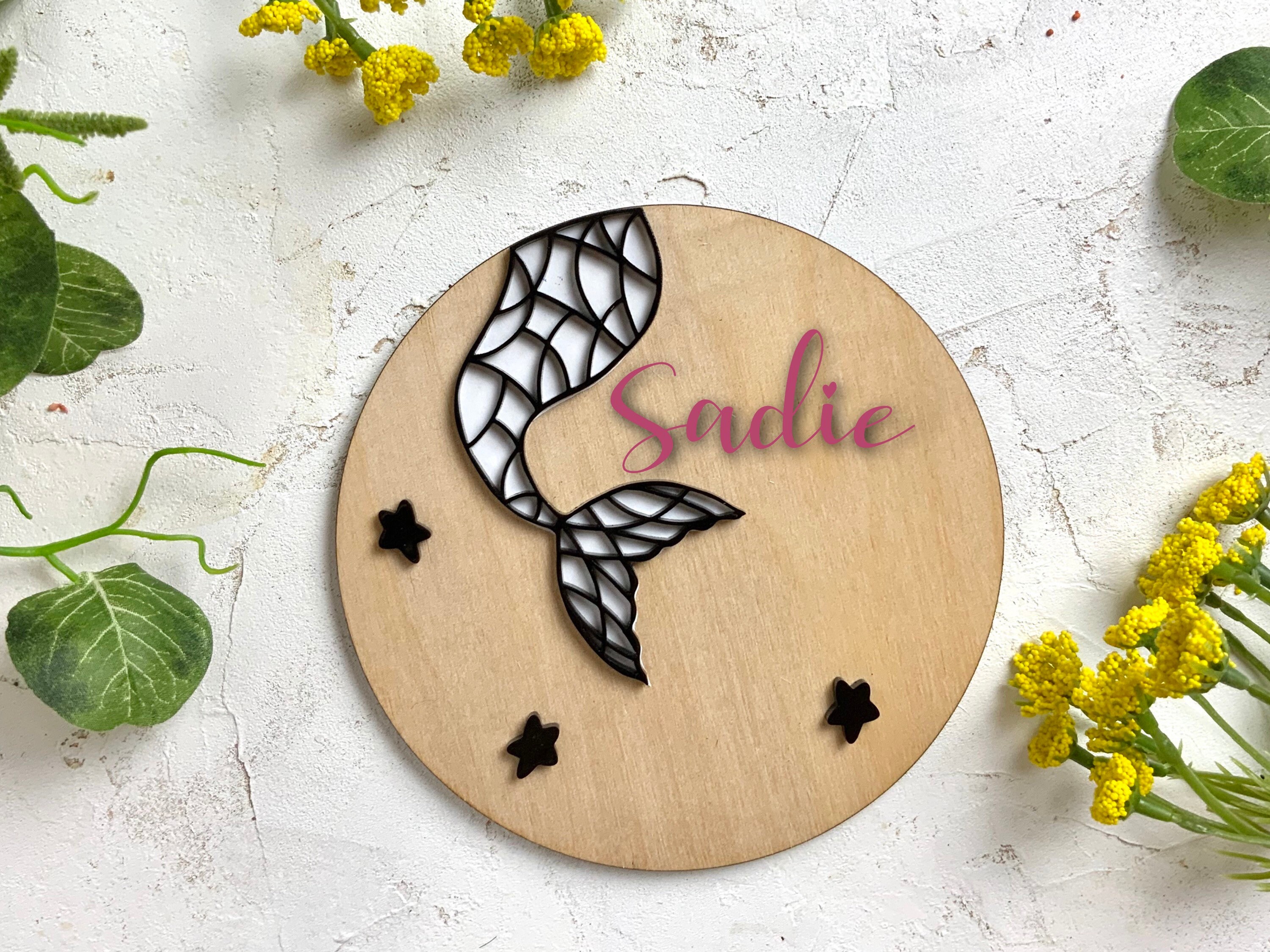 Mermaid Tail SVG File | Digital File | Mermaids | Laser Cut Design ...