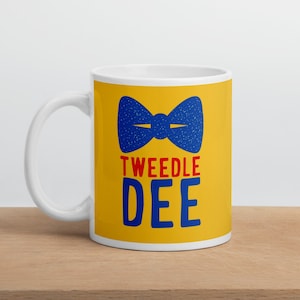 Tweedle Dee Mug: Alice in Wonderland Gift, Funny Couple Mug