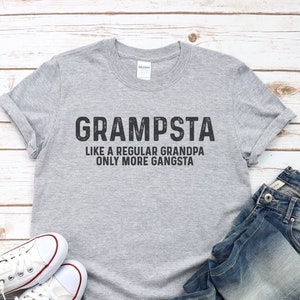 Grampsta T-Shirt: Funny Grandpa Gift