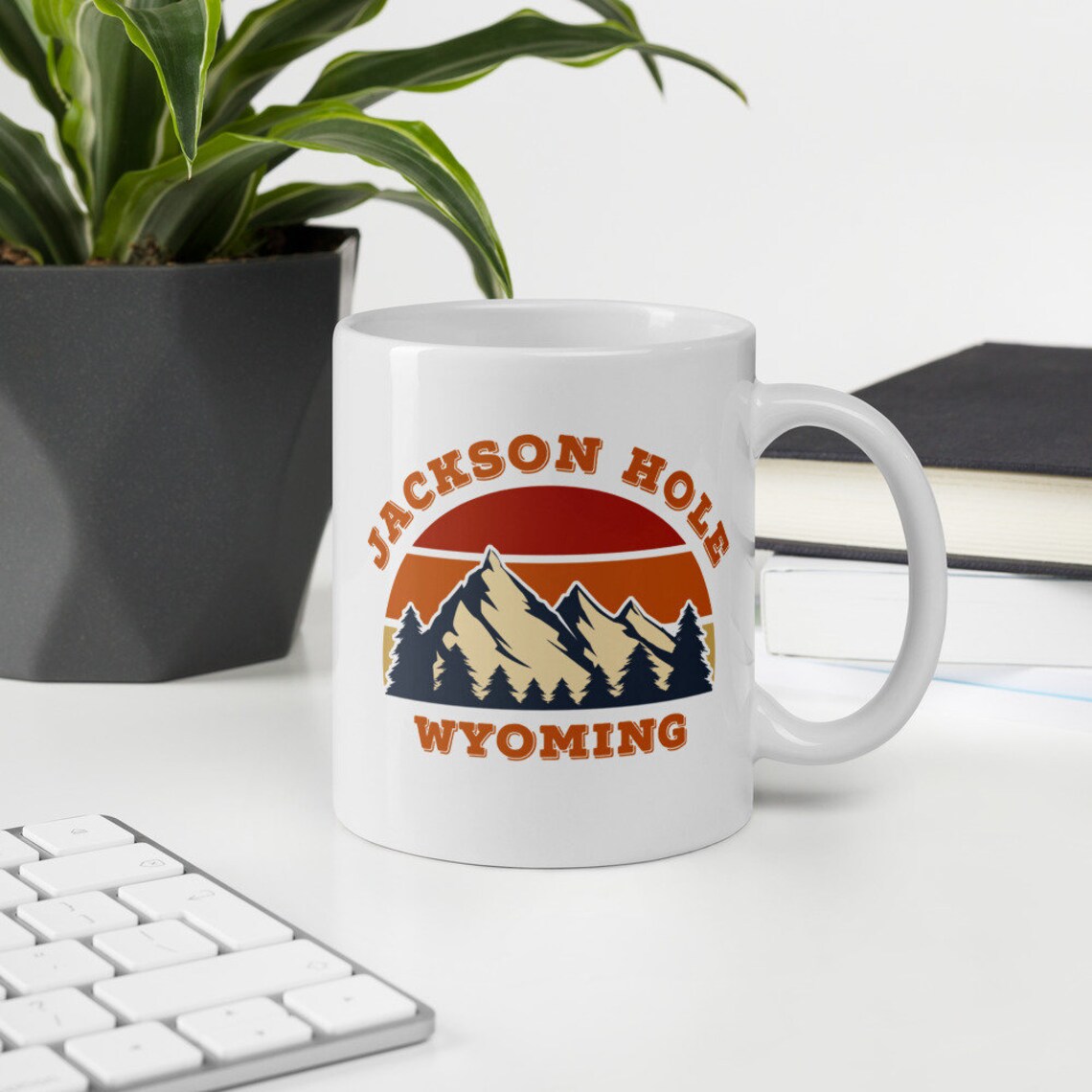 Jackson Hole Mug Wyoming Mug Travel Gift Coffee Mug Etsy