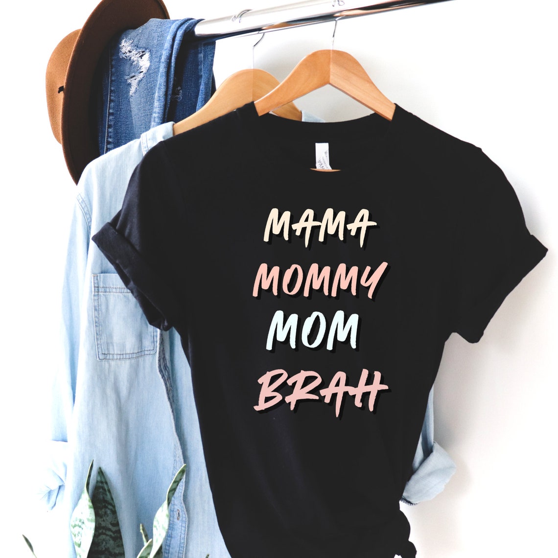 Mama Mommy Mom Brah Tshirt Mom Shirt Mothers Day Tshirt | Etsy