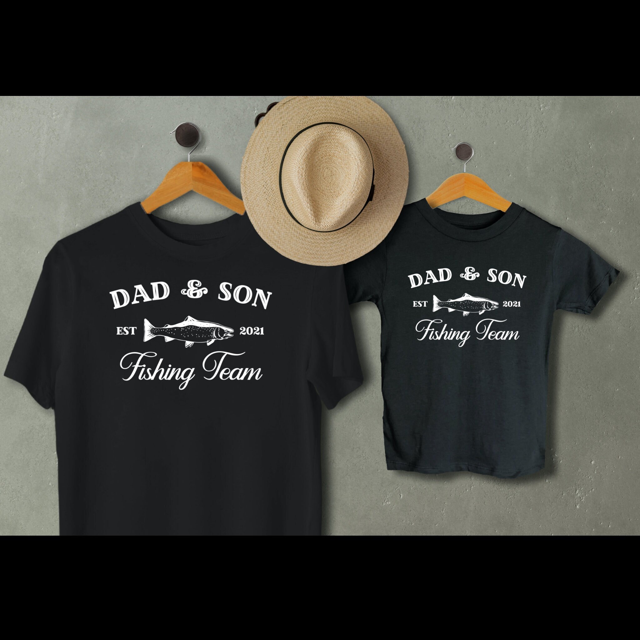 Dad and Son Fishing Shirts Matching 
