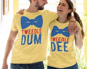 Tweedle Dee T-Shirt: Alice in Wonderland Halloween Costume