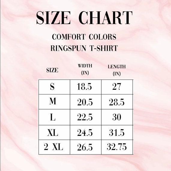 BLANK Comfort Colors Tees Comfy T-shirt 