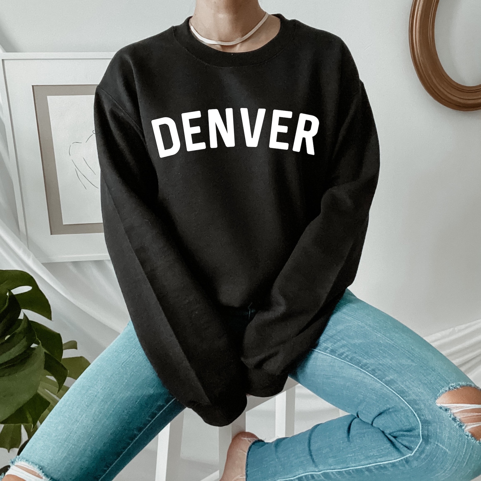 Denver Sweatshirt Colorado Sweatshirt University of Denver Etsy