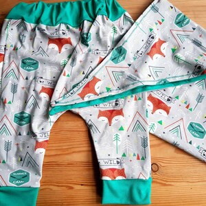 3 parts baby set, scarf+hat+pants,  handmade, cotton jersey,Perfect gift for Little one