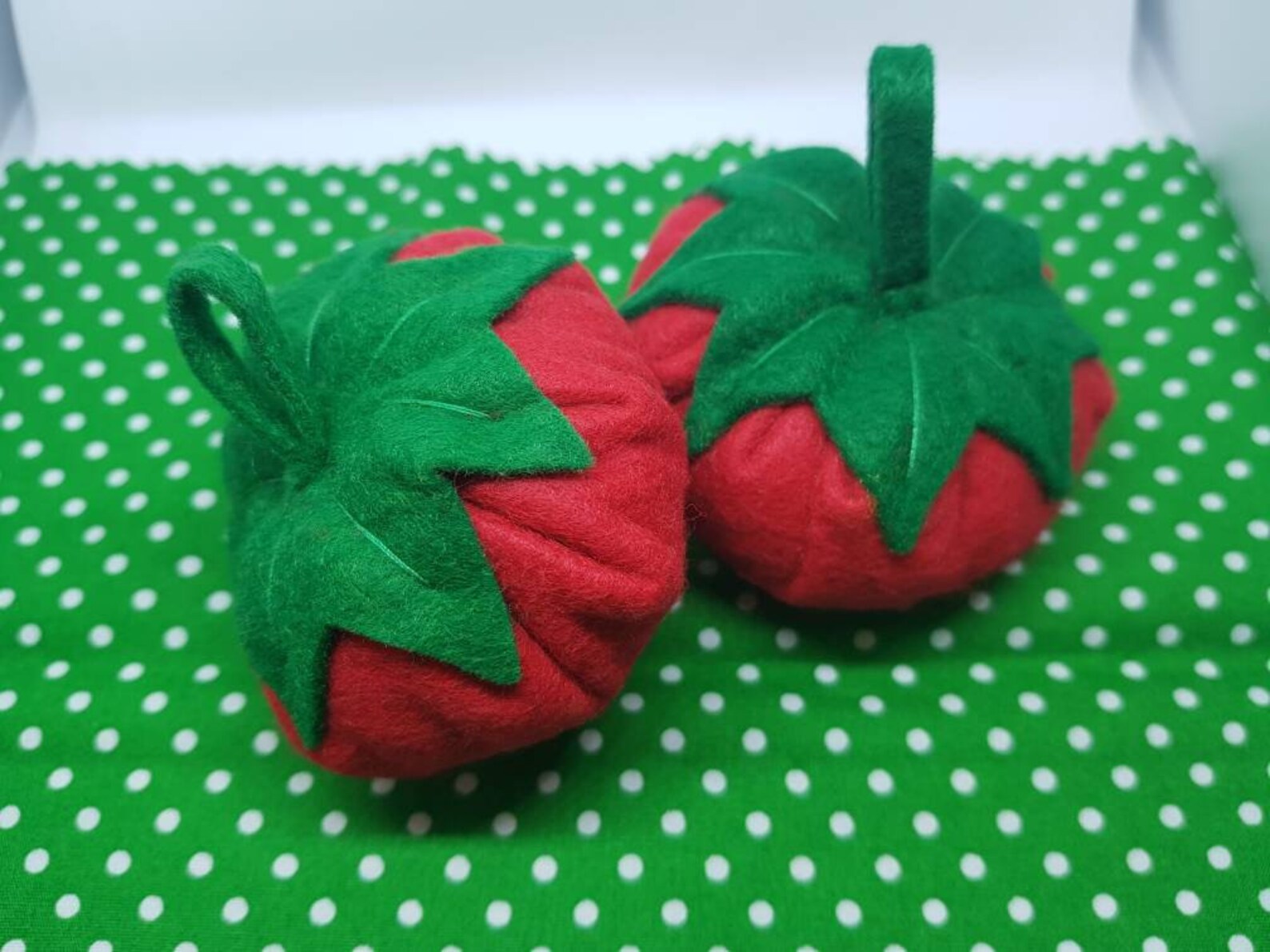 Felt tomatoes felt soft toy food pretend play handmade Etsy