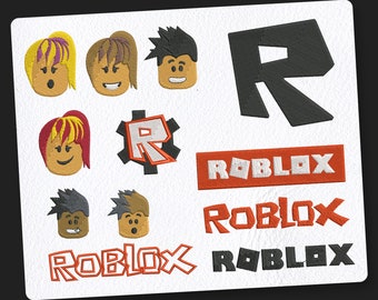 Roblox Design Etsy - block face roblox