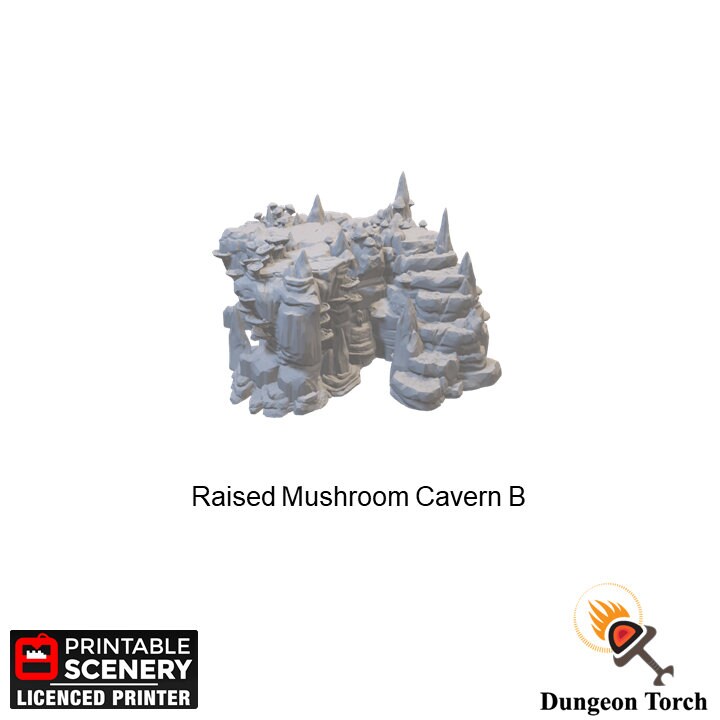 Blooming Lanterns 15mm 28mm for D&D Terrain, DnD Pathfinder Underdark