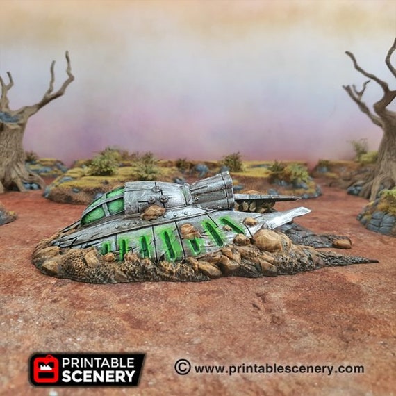 Miniature ATV Quad for Gaslands 20mm 28mm 32mm, Post-Apocalyptic 4 Wheeler  Fallout Wasteland Warfare Quad Bike, Necromunda Ash Wastes