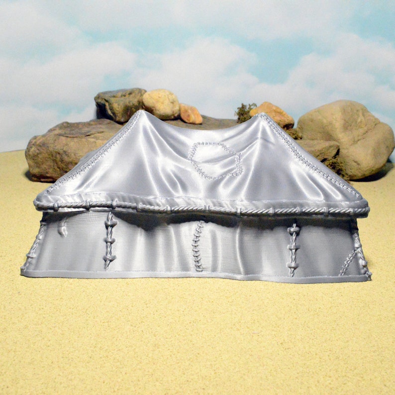 Grand Tent 15mm 28mm for D&D Camp Terrain Dnd Terrain Etsy
