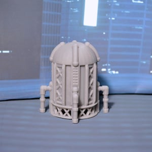 3D Printed Sci-Fi Power Generator for Wargames 15mm-32mm