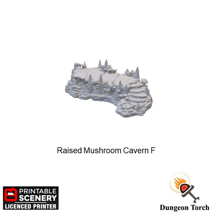 Blooming Lanterns 15mm 28mm for D&D Terrain, DnD Pathfinder Underdark