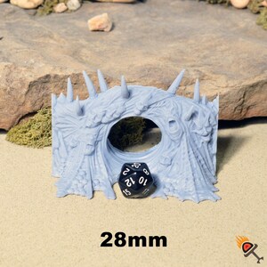 Tormented Portal 15mm 28mm for D&amp;D Terrain, Dnd Pathfinder Demon Door ...