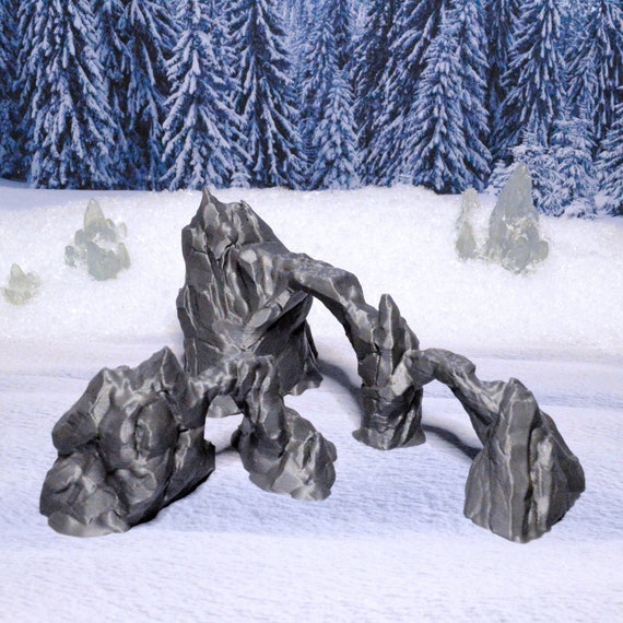 Snowy Rock Spines 15mm 28mm For D D Icewind Dale Terrain Dnd Etsy Snowy Rock Spines 15mm 28mm For D D Icewind Dale Terrain Dnd Etsy