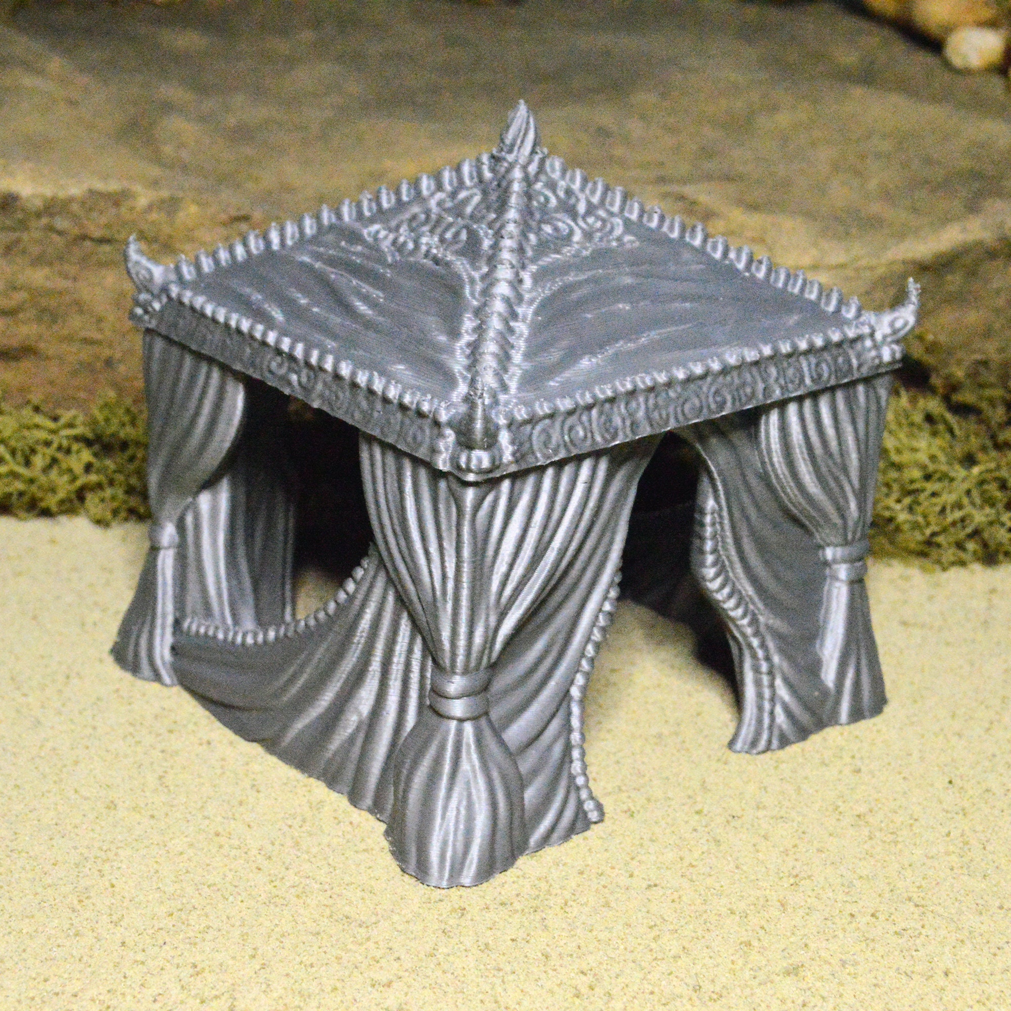 Elegant Tents 28mm 32mm for D&D Terrain, DnD Pathfinder Camp, Desert