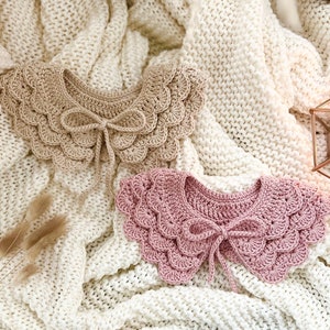 Crochet Pattern Cutie collar, English US Terms