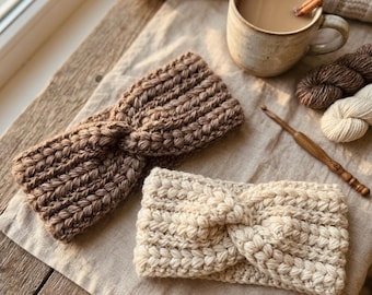 Twisted Infinity Headband Crochet Pattern – PDF – English – Us-terms