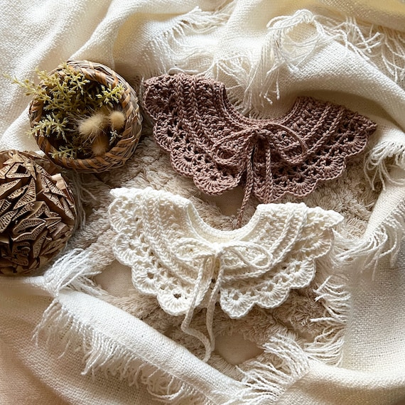 Crochet Collar Pattern: Baby to Child Sizes (US Terms) (PDF