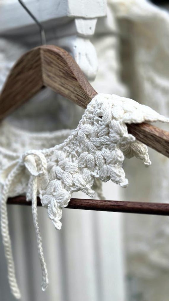Crochet Snowflake Collar Pattern: Baby to Adult Sizes (US Terms) (PDF Pattern)