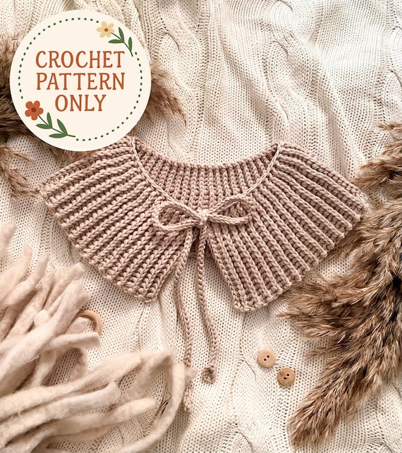 Crochet Victorian Collar Pattern: Elegant Vintage Style (PDF Pattern, US Terms)
