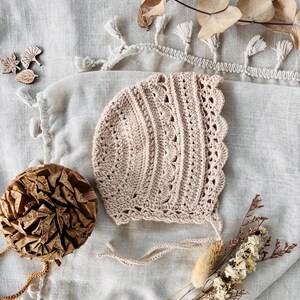 BUNDLE baby bib, bonnet, collar collection image 11