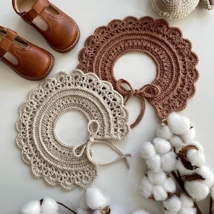 Crochet Collar Pattern: Baby to Adult, Heirloom Style (PDF Pattern) image 12
