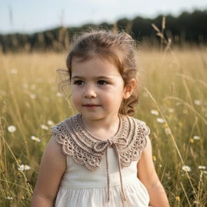 Crochet Collar Pattern: Baby to Adult, Heirloom Style (PDF Pattern) image 6