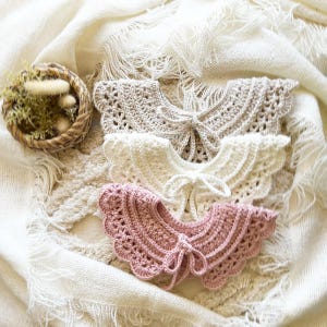 Crochet Collar Pattern: Baby to Adult, Heirloom Style (PDF Pattern) image 14