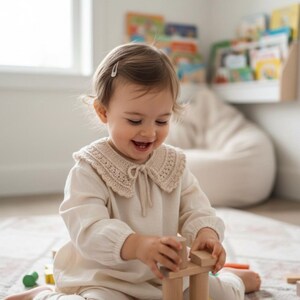 Lily Crochet Collar Pattern, Baby to Adult Sizes (PDF Pattern) image 3