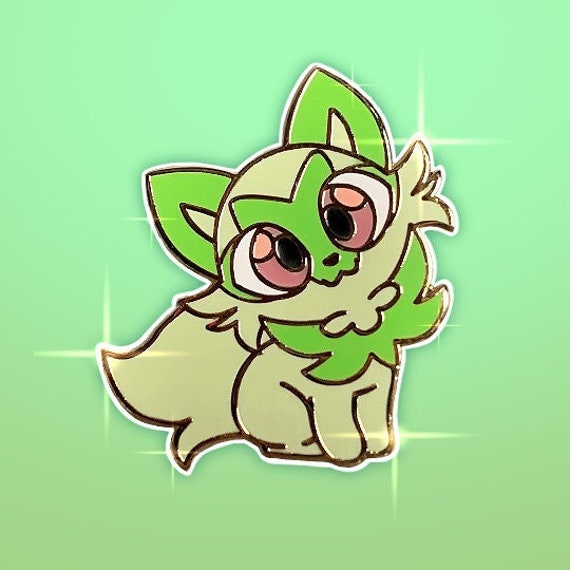 Shaymin Sky Form Hard Enamel Pin Cute Fanart Pin Kawaii 