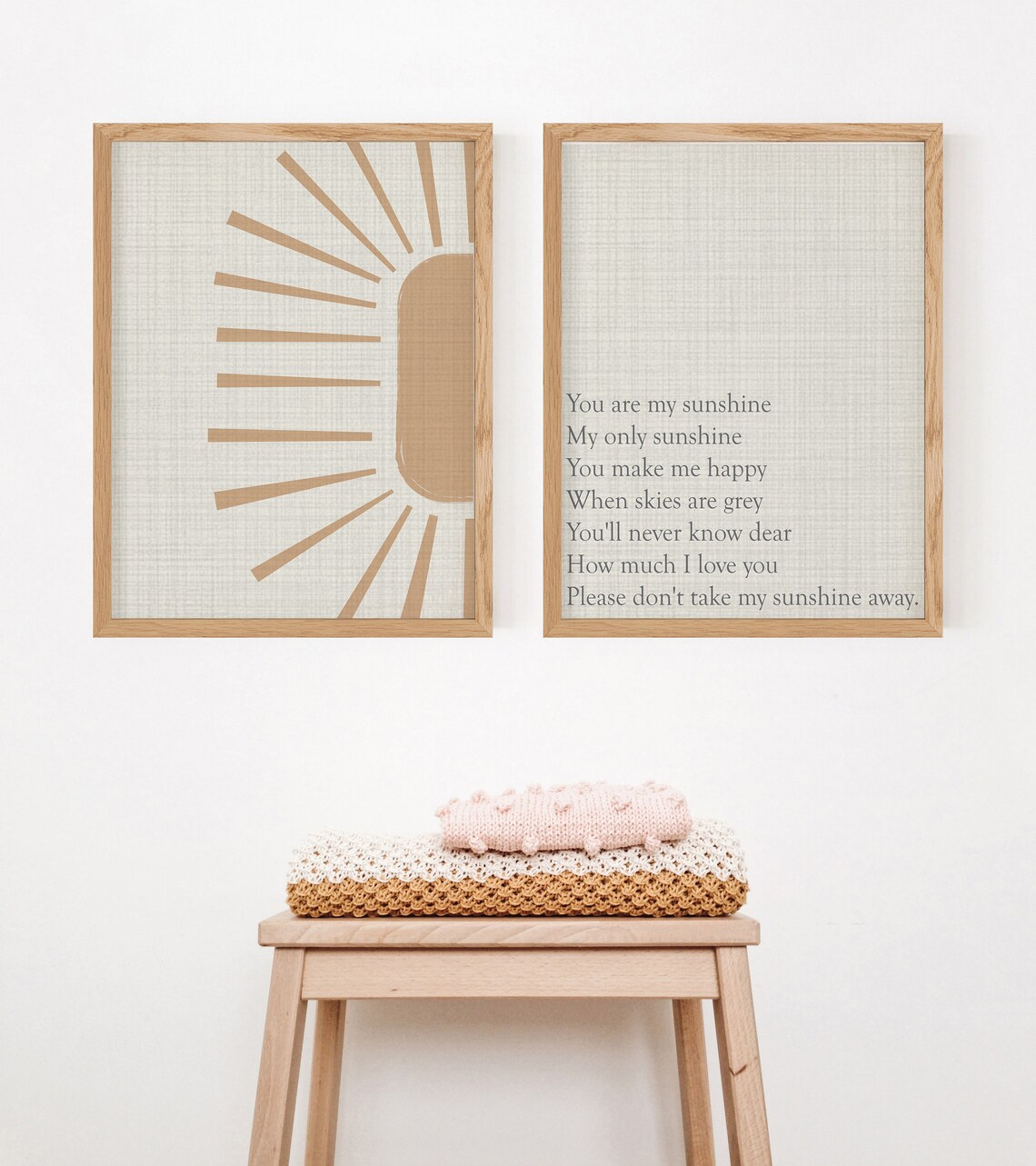 You Are My Sunshine, Nursery Prints, Nursery Wall Art, You Are My ...