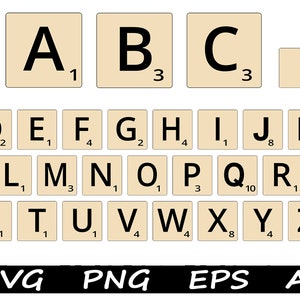 Può includere: Un set di tessere da Scrabble beige con lettere e numeri neri. Le tessere sono disposte in ordine alfabetico, con la lettera A nell'angolo in alto a sinistra e la lettera Z nell'angolo in basso a destra. Le tessere sono disposte su tre righe, con la prima riga che contiene le lettere A, B e C, la seconda riga che contiene le lettere D a K e la terza riga che contiene le lettere L a Z. Le tessere sono tutte della stessa dimensione e forma, e sono tutte fatte dello stesso materiale. Le tessere sono tutte in buone condizioni e sono tutte pronte per essere utilizzate in una partita a Scrabble.