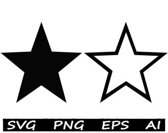 Star SVG Files, Star Vector Files, Star Outline Svg, Star Cut File ...