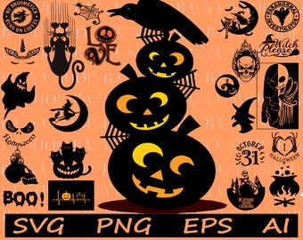 Otoño SVG Halloween SVG Bruja SVG Fantasma SVG Silueta de Halloween Archivos SVG de Halloween, gráficos PNG, Fantasma Boo SVG