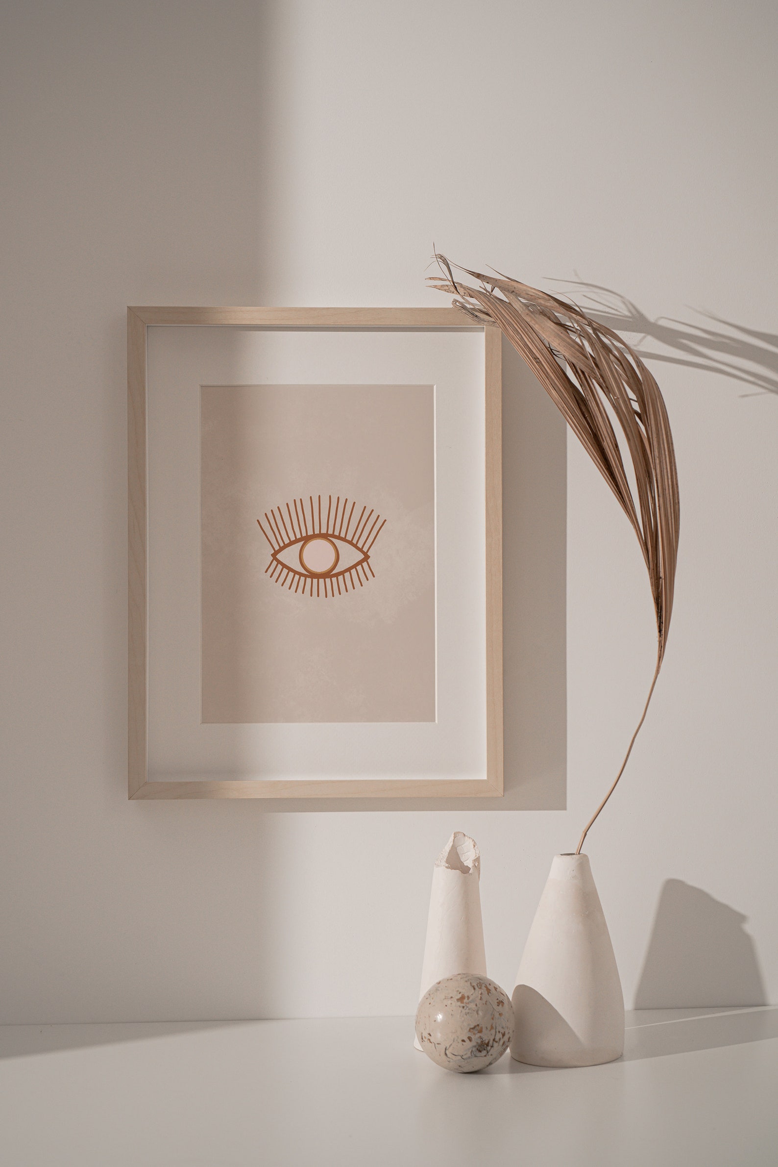Eye Wall Poster Minimalist Wall Art Eyelash Art Boho Wall Etsy