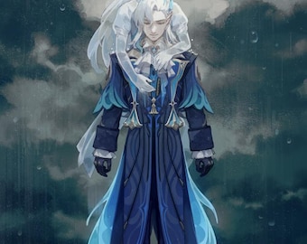 Furina Mirror Standee - Etsy