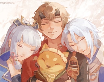 Thoma Family art print