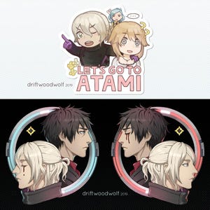 AI: The Somnium Files acrylic charms