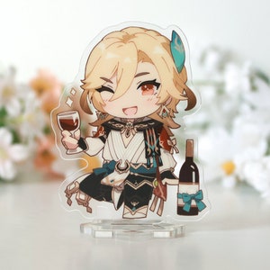 Kaveh + Wine acrylic standee