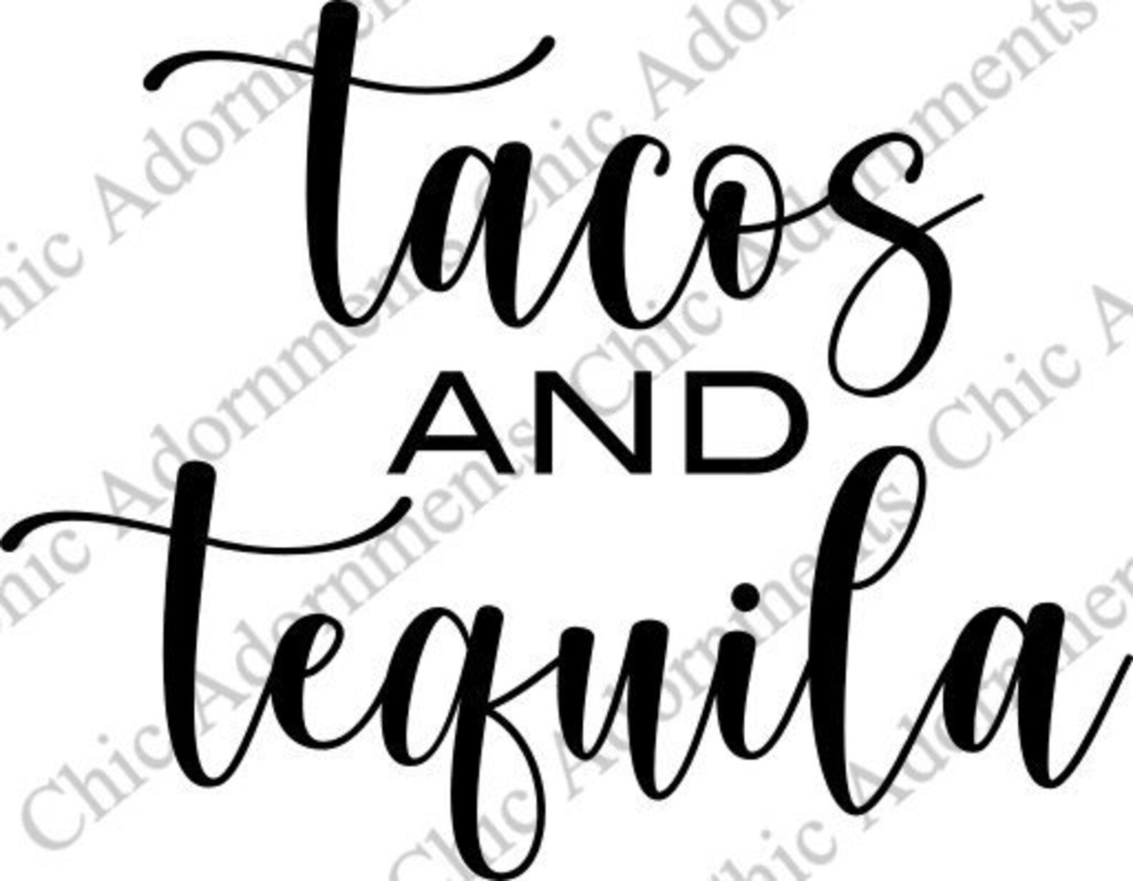 Tacos and Tequila Cinco De Mayo SVG PNG JPG Digital Download Etsy